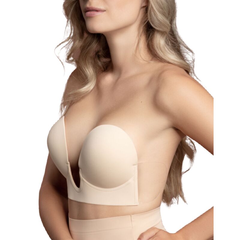 Bye-Bra Senza Maniglie EN - Lingerie, colore naturale - vista laterale