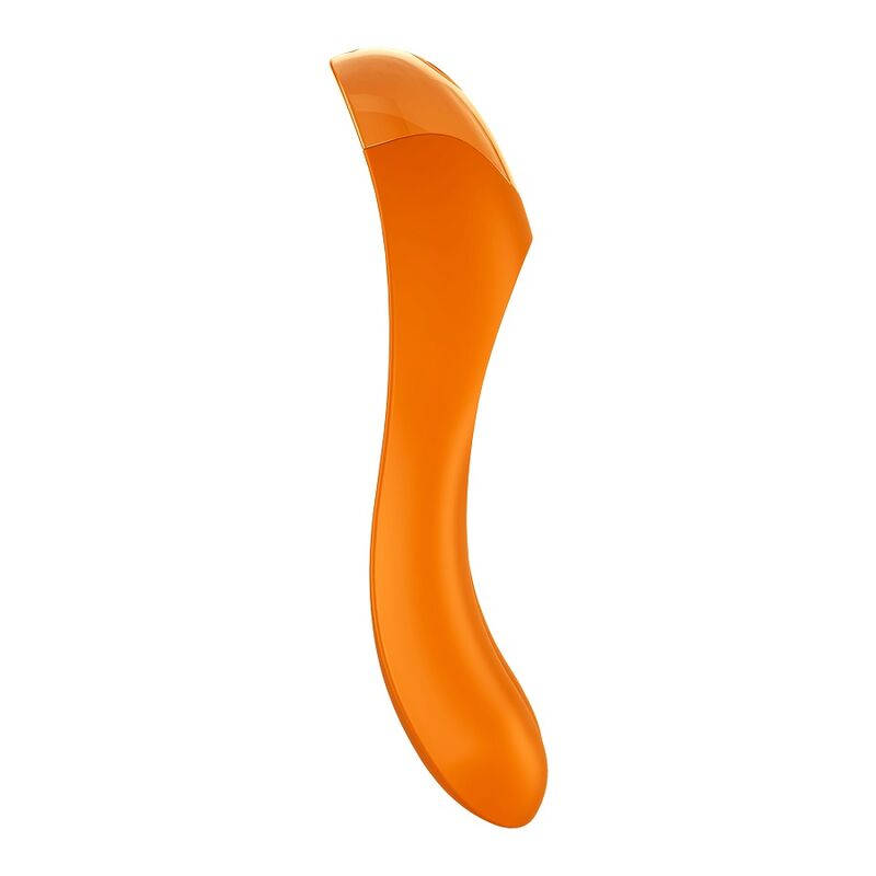 Satisfyer Dito Candy Cane - Massaggiatore esterno, colore arancione - nella confezione