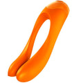 Satisfyer Dito Candy Cane - Massaggiatore esterno, colore arancione