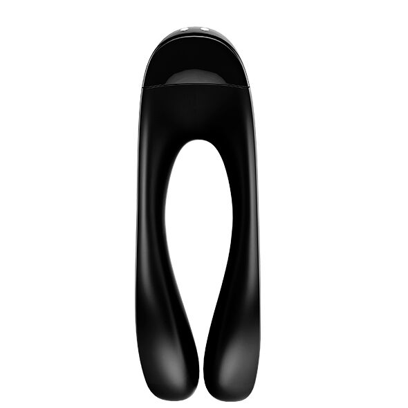 Satisfyer Dito Candy Cane - Massaggiatore esterno, colore nero - nella confezione