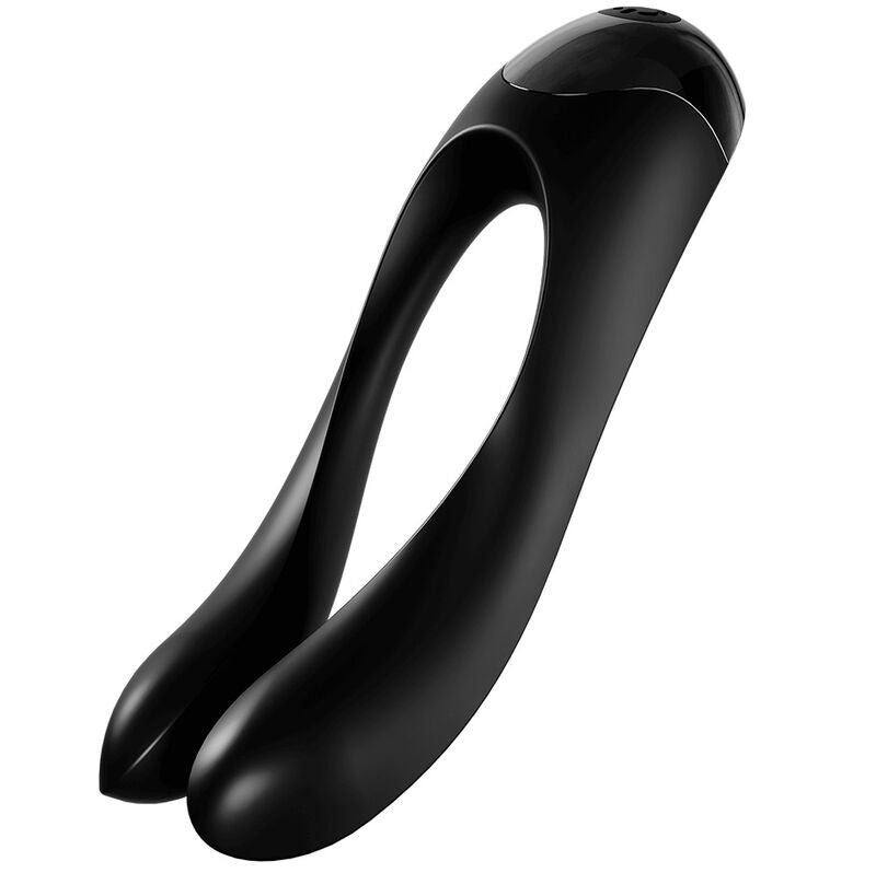 Satisfyer Dito Candy Cane - Massaggiatore esterno, colore nero