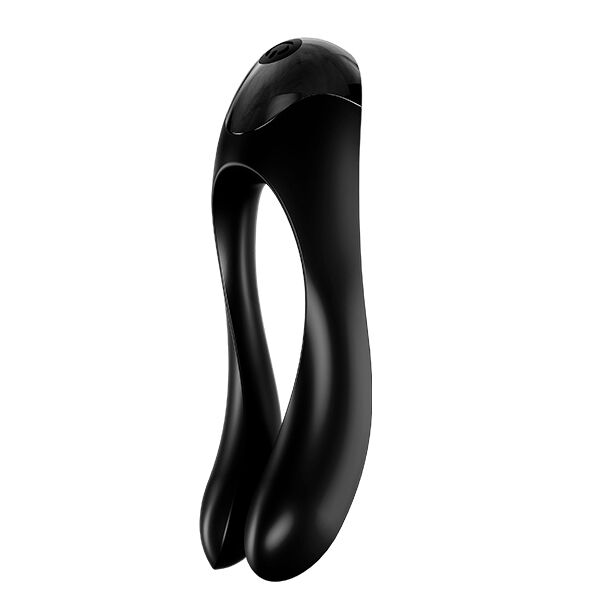 Satisfyer Dito Candy Cane - Massaggiatore esterno, colore nero - retro