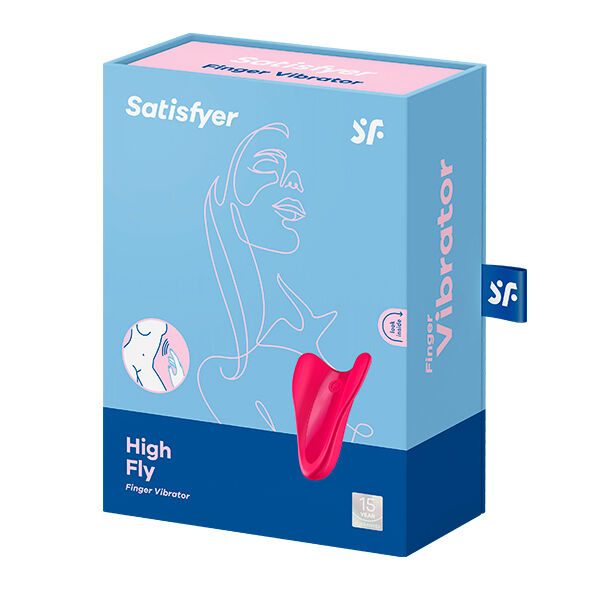 Satisfyer High Fly Finger - Accessorio intimo - nella confezione