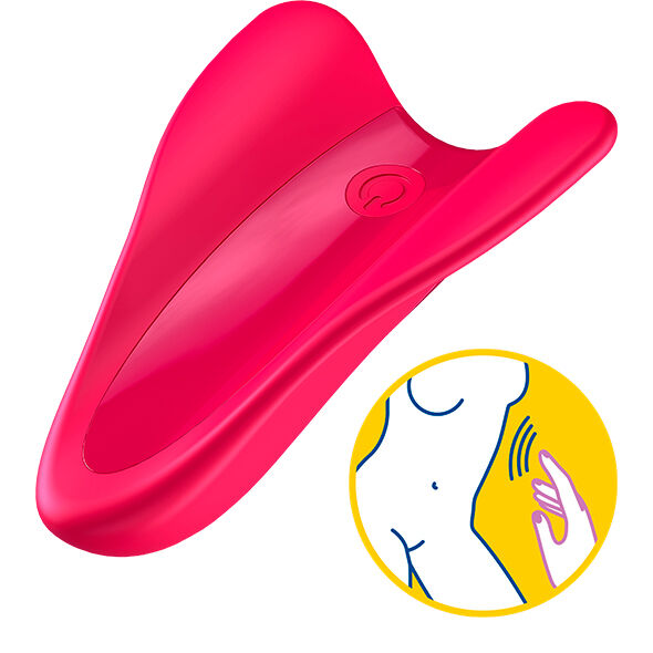 Satisfyer High Fly Finger - Accessorio intimo - vista frontale