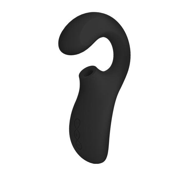 LELO Aspirazione Enigma - Massaggiatore ad aria pulsata - in mano per le dimensioni