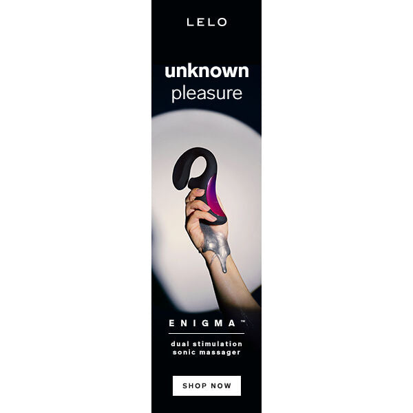 LELO Enigma - Massaggiatore ad aria pulsata - nella confezione