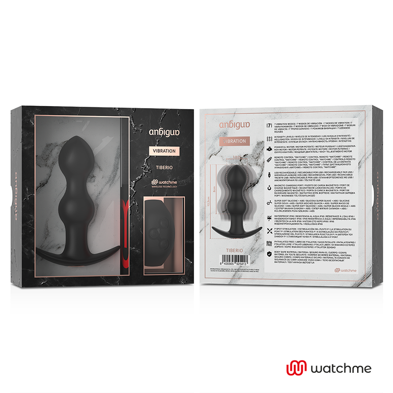 Anbiguo Watchme Remote Control Plug - Massaggiatore con telecomando - retro