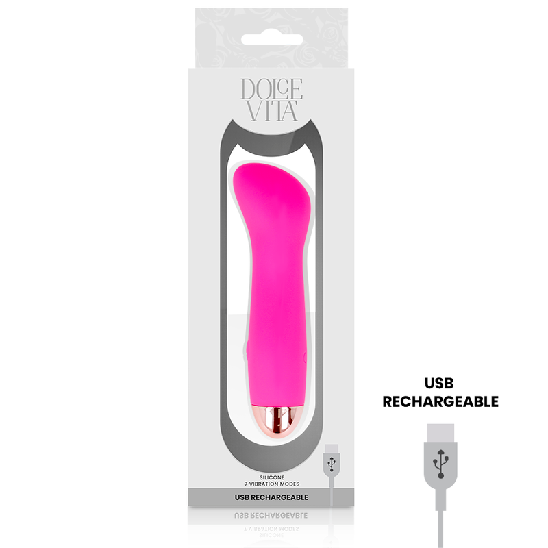 Dolce Vita One - Mini massaggiatore, colore rosa 7 - nella confezione