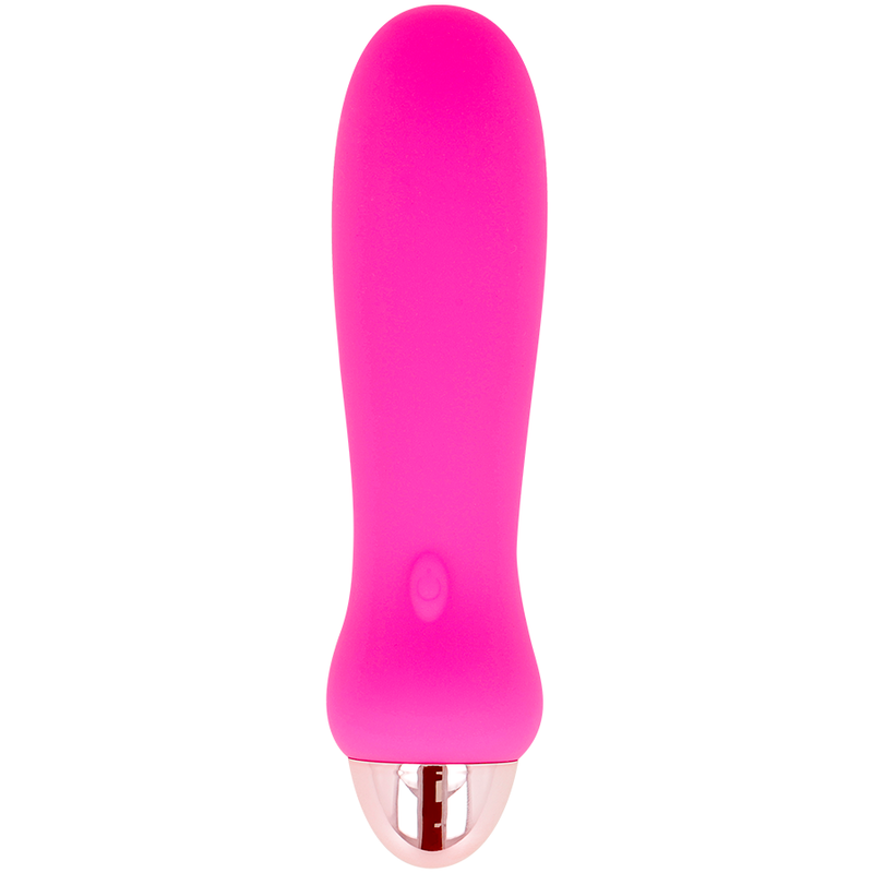 Dolce Vita Cinque - Mini massaggiatore, colore rosa - vista laterale