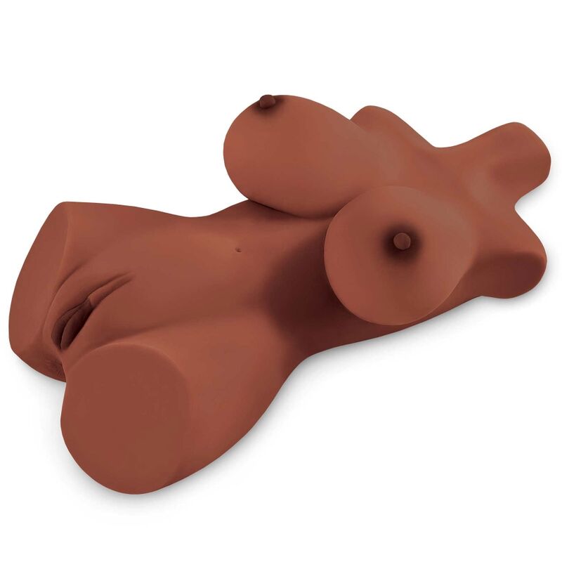 Pdx Plus Torso Perfect 10 Marrone - Dispositivo per uomo - vista laterale