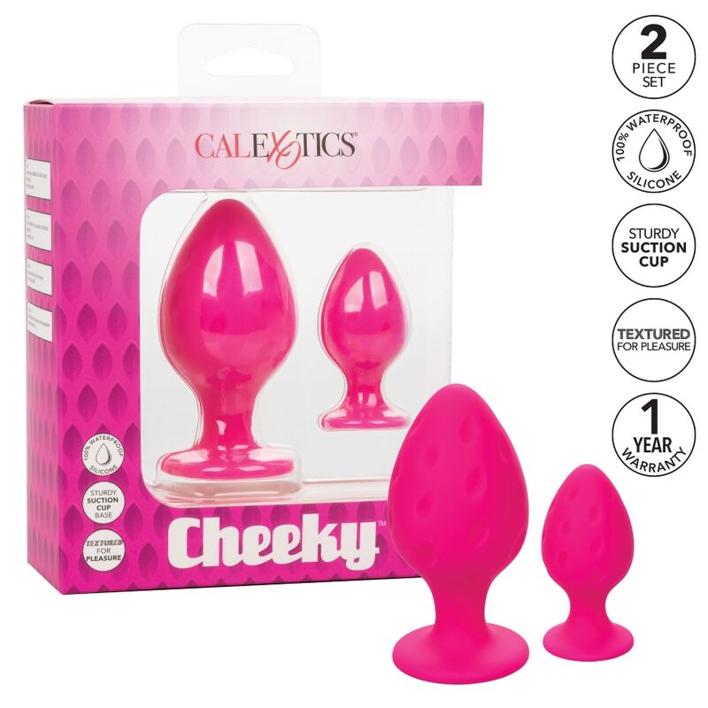 Calexotics Buttplug Cheeky - Accessorio intimo, colore rosa