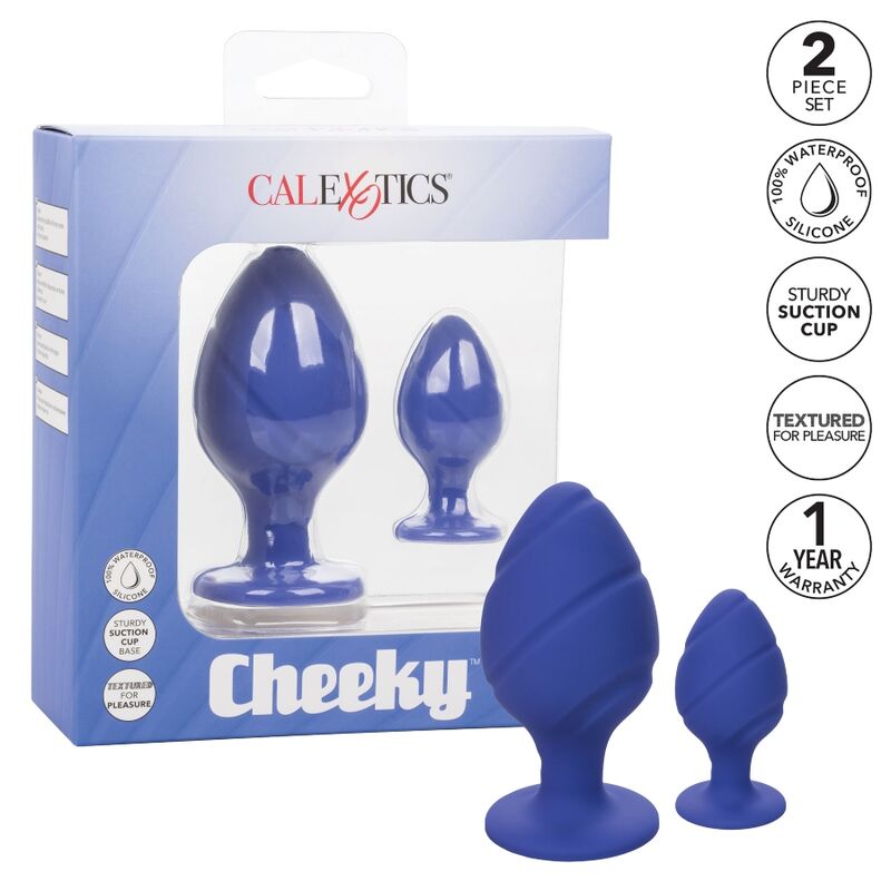 Calexotics Buttplug Cheeky - Accessorio intimo, colore viola