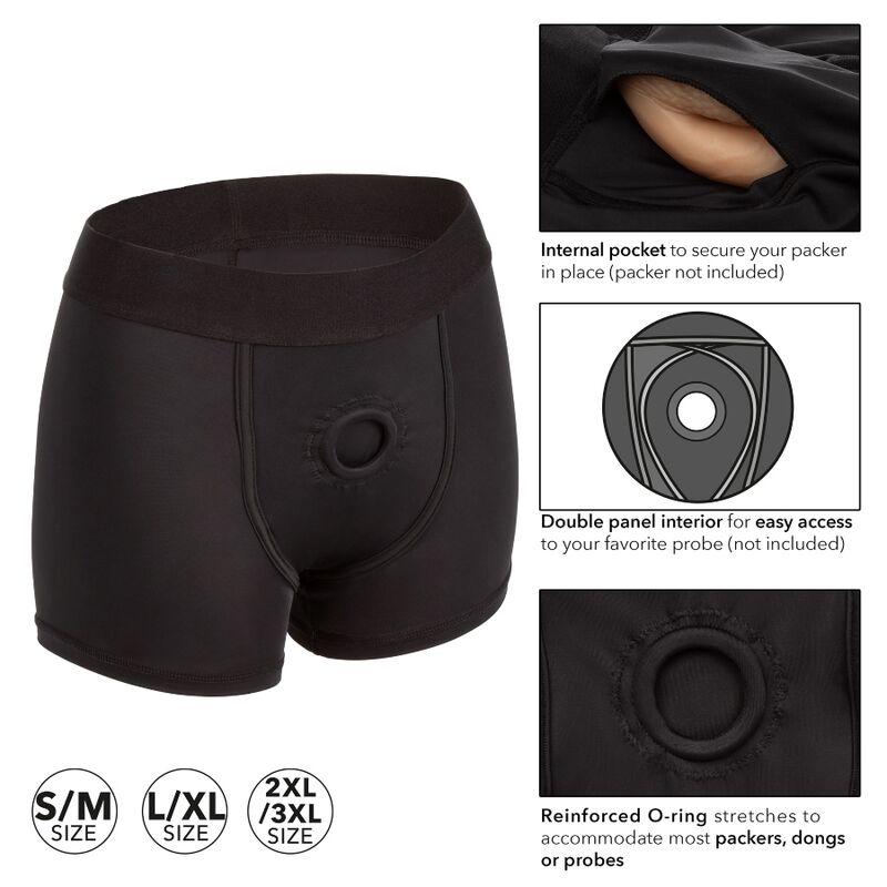 Calexotics Pettorina Stile Boxer - Accessorio intimo - nella confezione