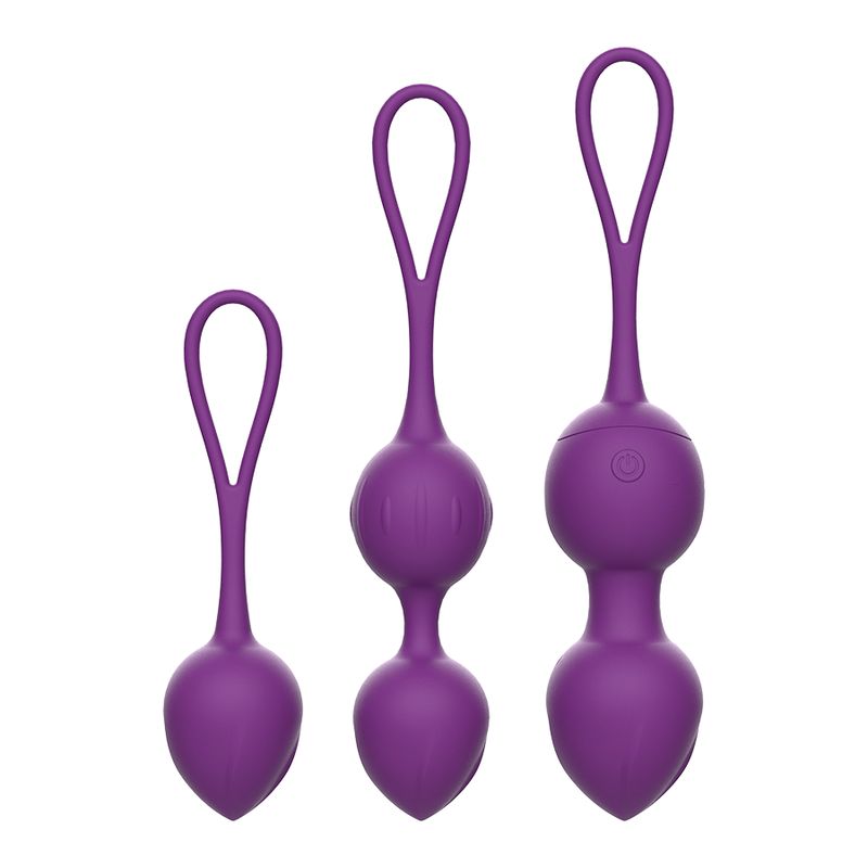 Rewolution Rewobeads Sfere Vibranti - Massaggiatore con telecomando - in mano per le dimensioni