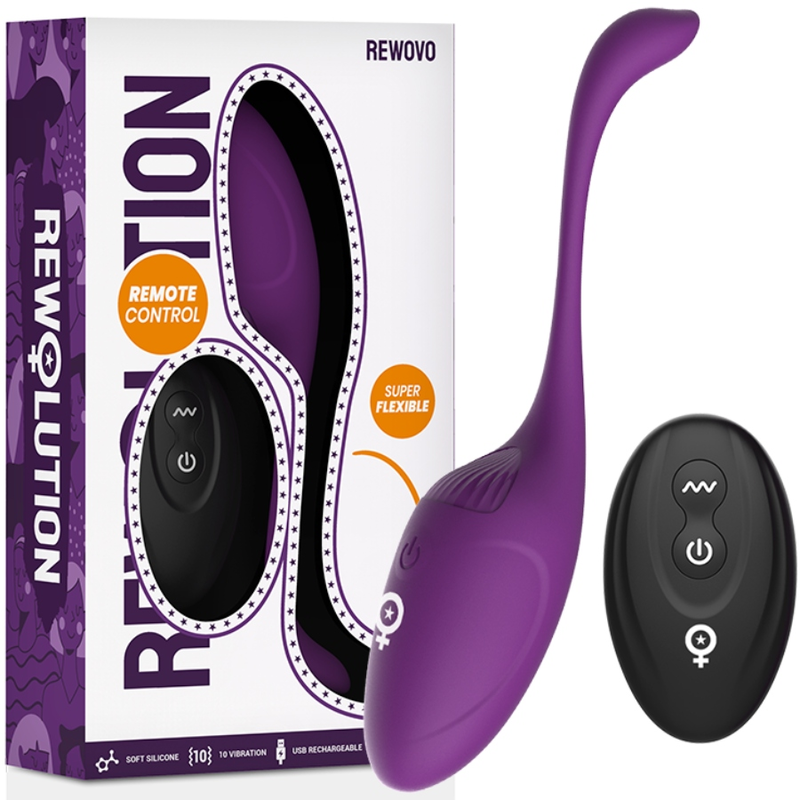 Rewolution Rewovo - Massaggiatore con telecomando