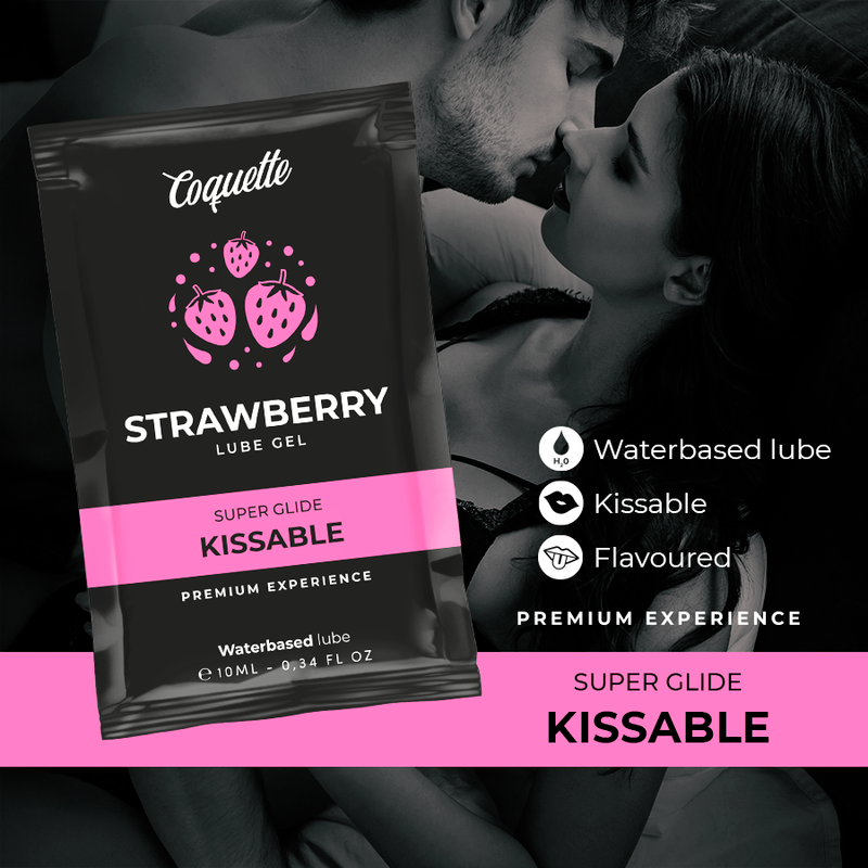 Coquette Chic Desire Kissable 10 ml - Lubrificante, kit da 3 - dettaglio