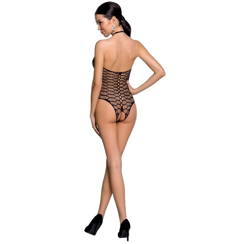 Passion Woman Bs087 - Lingerie, colore nero - vista laterale