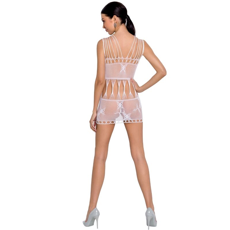 Passion Woman Bs090 - Lingerie, colore bianco - vista laterale