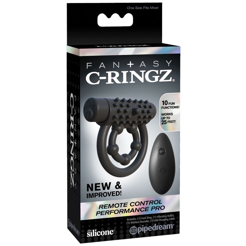 Fantasy C-Ringz Remoto Control Perforance - Anello per uomo - vista laterale