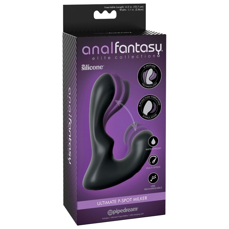 Anal Fantasy Elite Collection Ultimate P Spot Milker - Accessorio intimo - vista laterale