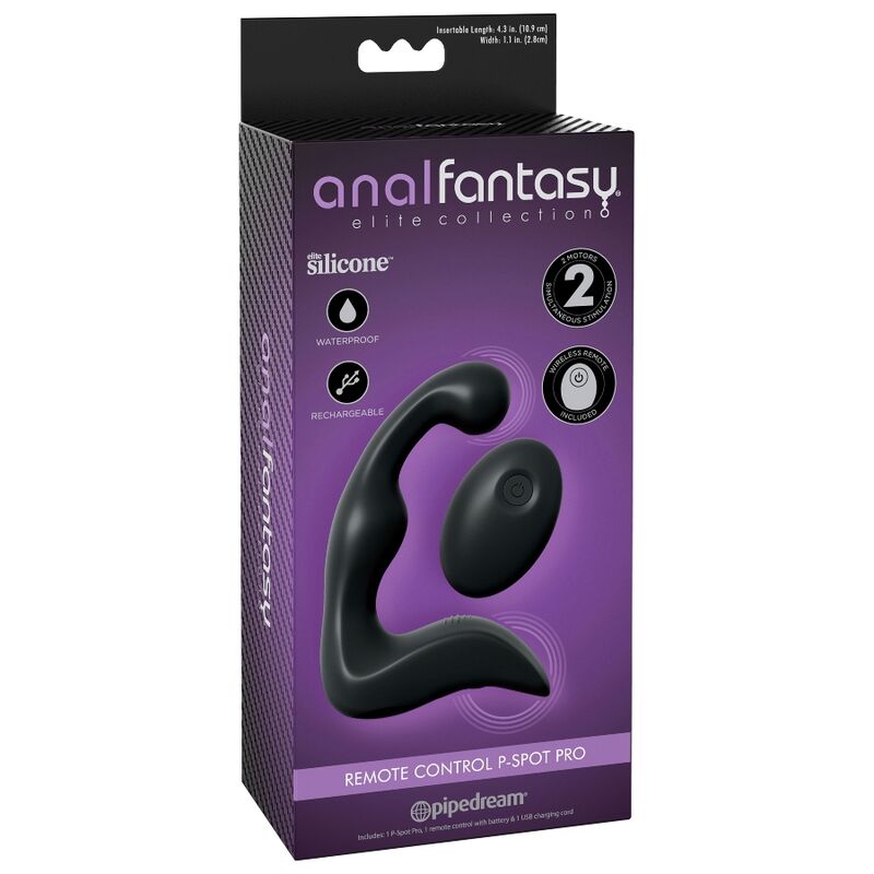 Anal Fantasy Elite Collection P Spot Pro - Massaggiatore con telecomando - vista laterale