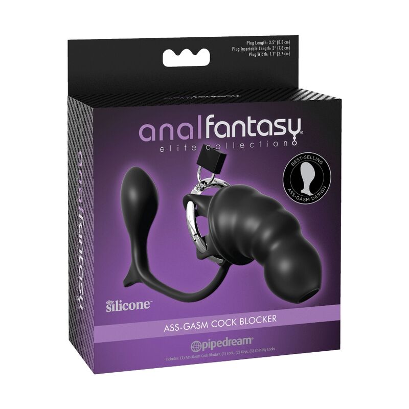 Anal Fantasy Elite Collection Ass Gasm Cock Blocker - Accessorio intimo - dettaglio