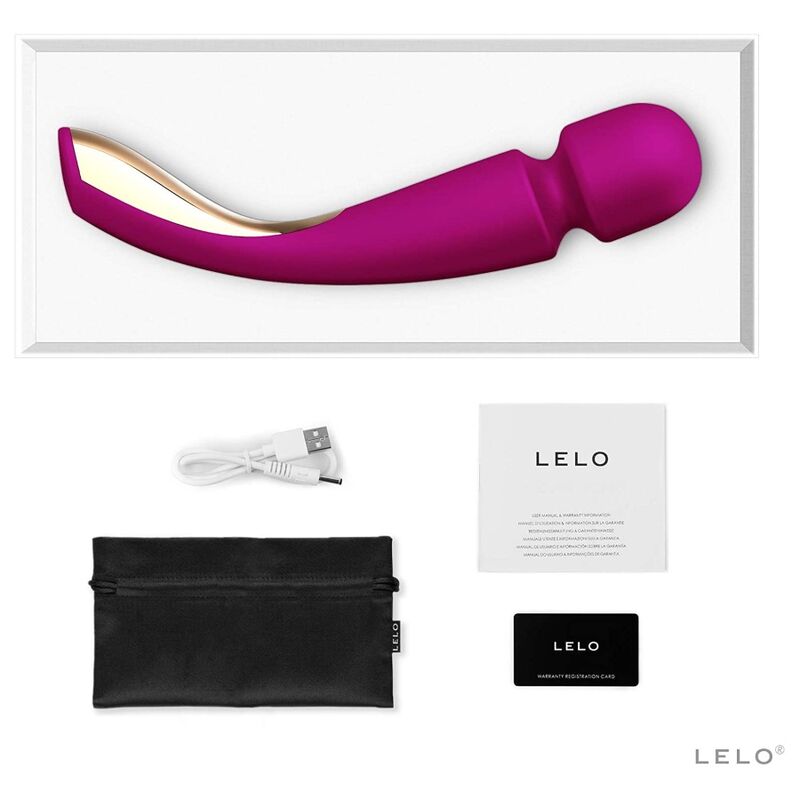 LELO Smart Wand Medium 2 - Massaggiatore - in mano per le dimensioni