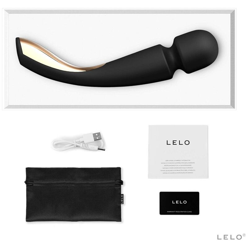 LELO Smart Medium Wand 2 - Massaggiatore - in mano per le dimensioni