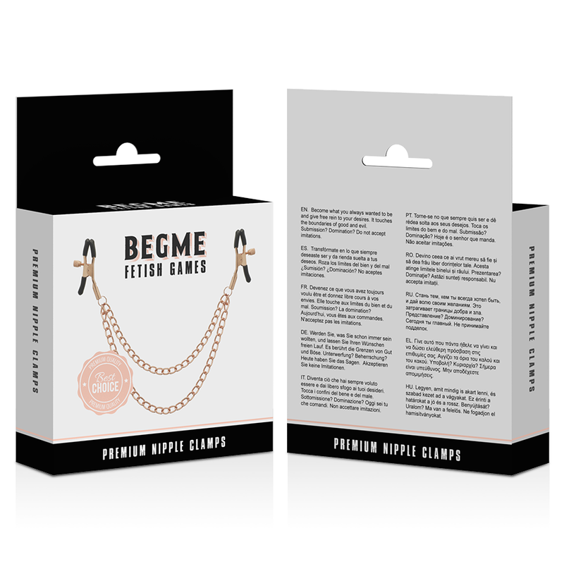 Begme Premium Pinze - Accessorio intimo - nella confezione