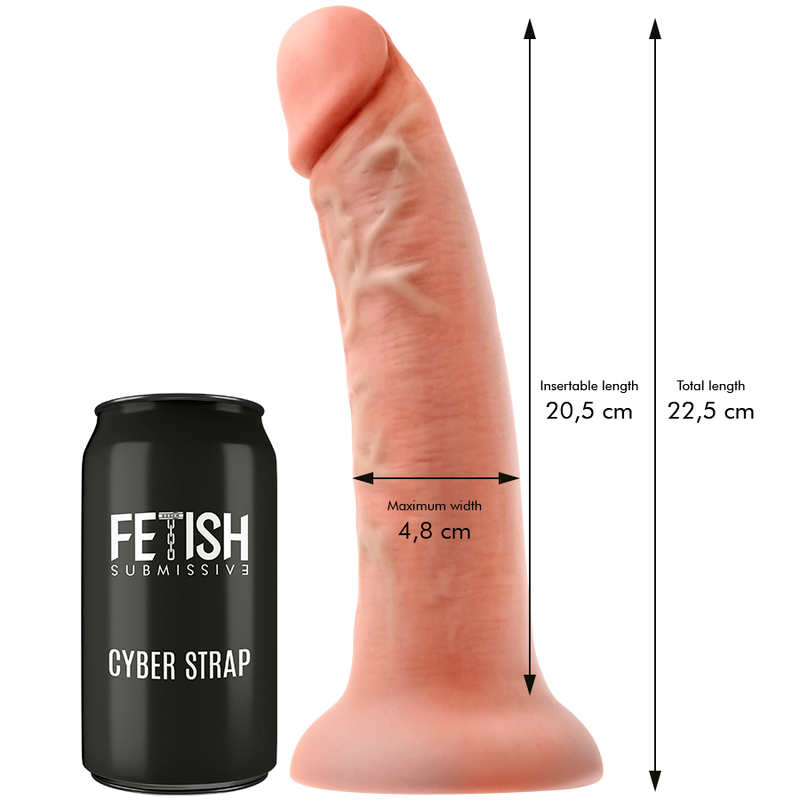 Fetish Submissive Cyber Strap Imbragatura - Massaggiatore con telecomando - nella confezione