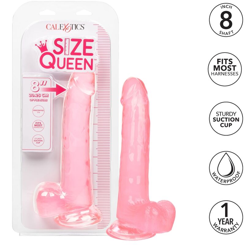 Calexotics Regina - Accessorio intimo, colore rosa 20.3 cm - vista laterale