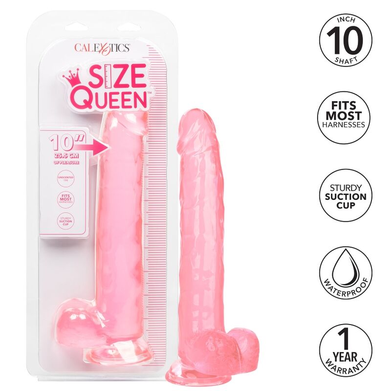 Calexotics Regina - Accessorio intimo, colore rosa 25.5 cm - vista laterale