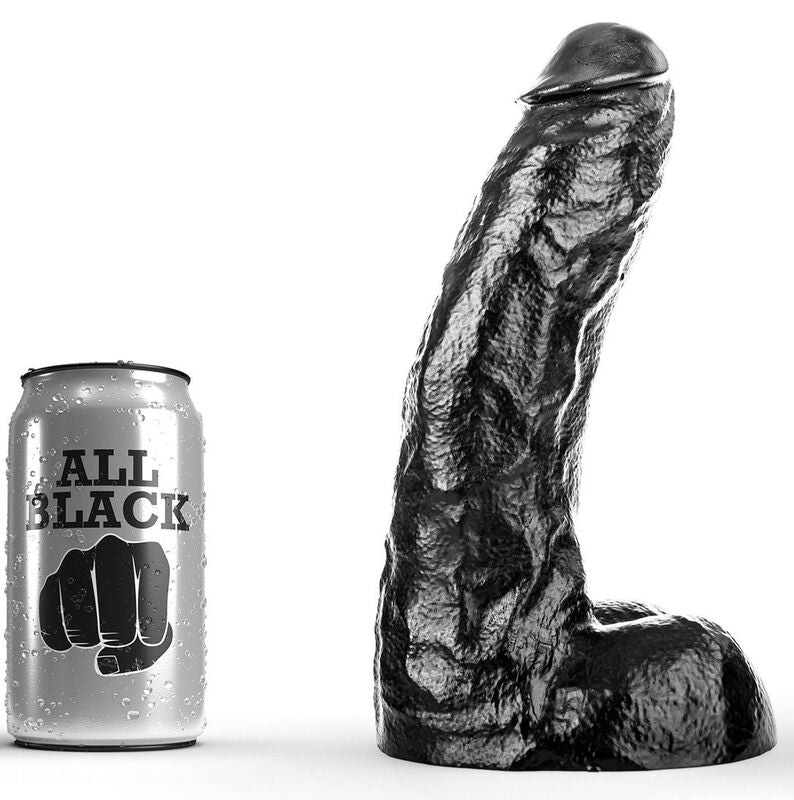 All Black Dong 25 5 CM - Accessorio intimo