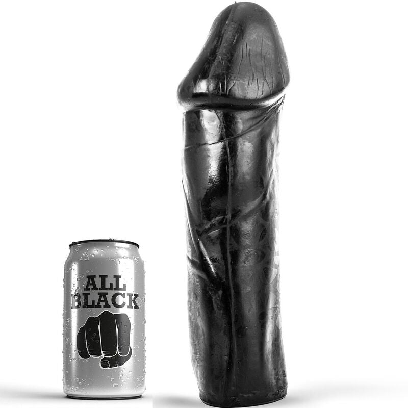 All Black Dong 28 CM Senza Testicoli - Accessorio intimo