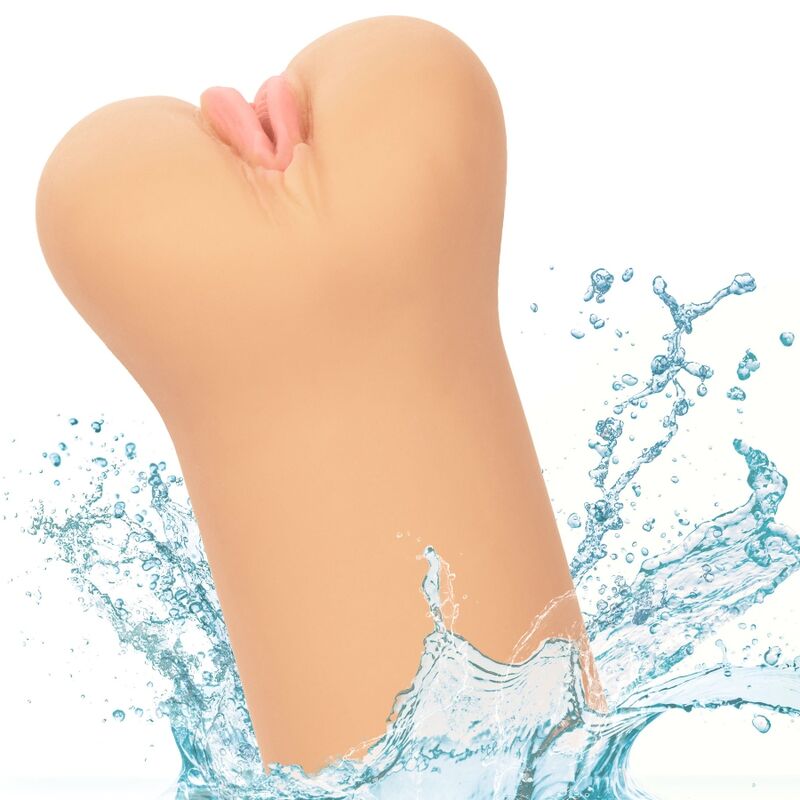 Calexotics Boundless Vulva Stroker Pelle Chiara - Dispositivo per uomo - retro