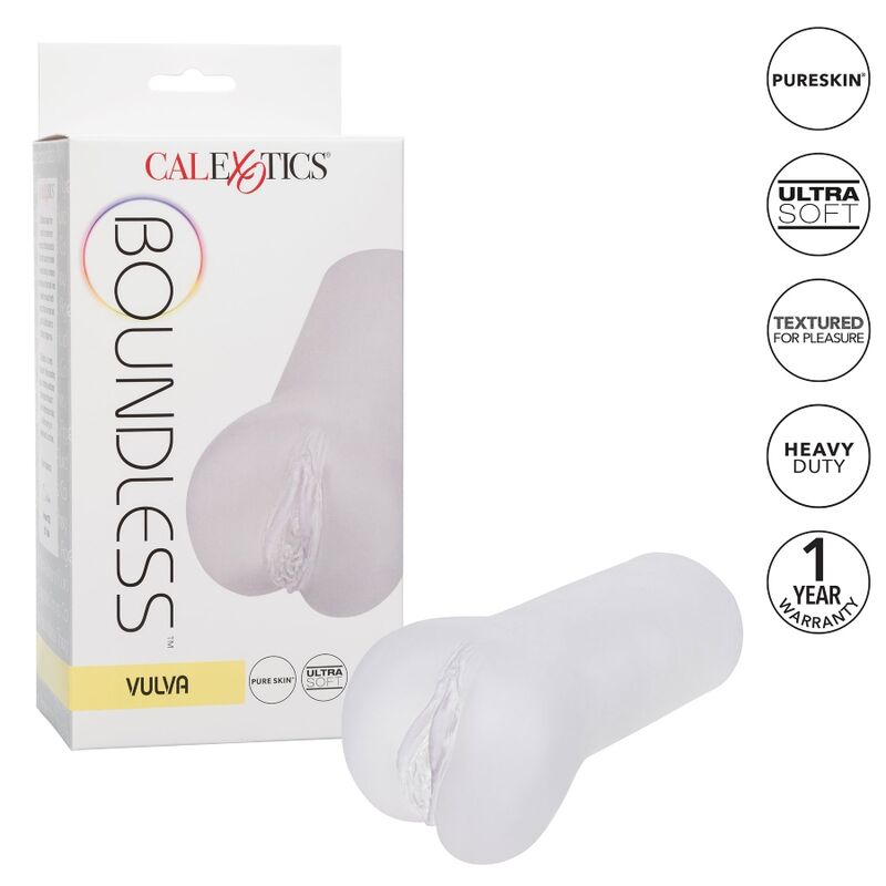 Calexotics Boundless Vulva Stroker - Dispositivo per uomo - vista laterale