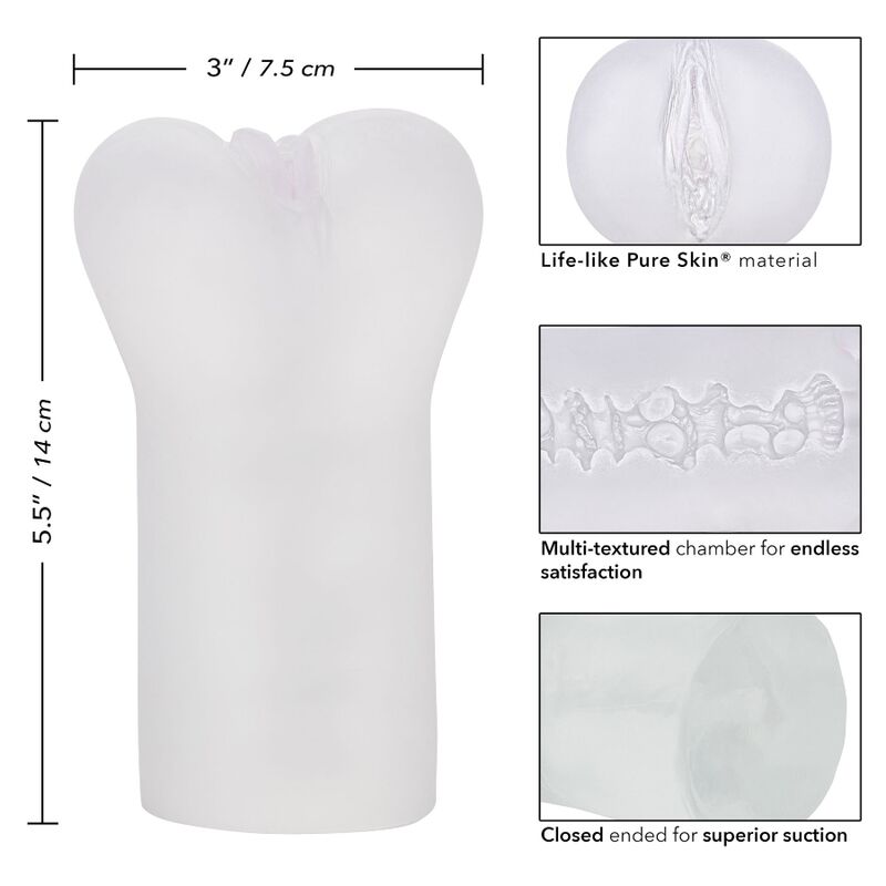 Calexotics Boundless Vulva Stroker - Dispositivo per uomo - nella confezione