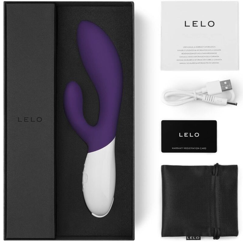 LELO Ina Wave 2 Vbrador Luxury Speciale - Massaggiatore doppio, colore speciale lilla - dettaglio