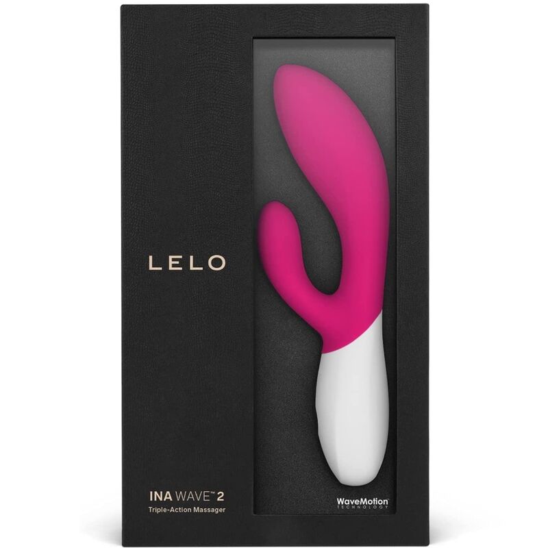 LELO Ina Wave 2 Vbrador Luxury Speciale - Massaggiatore doppio, colore standard - nella confezione