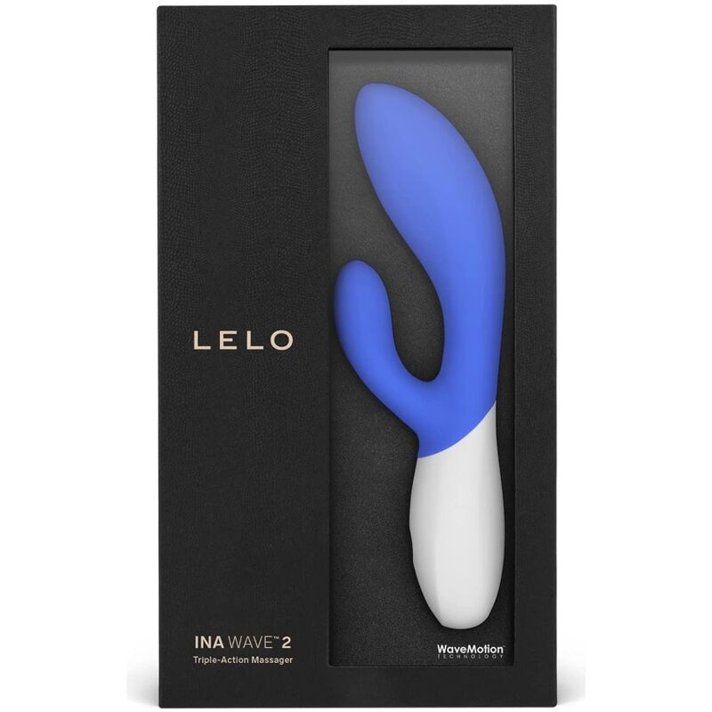 LELO Ina Wave 2 Vbrador Luxury Speciale - Massaggiatore doppio, colore standard - nella confezione