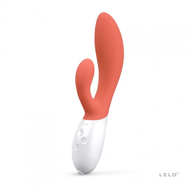 LELO Ina 3 - Massaggiatore doppio, colore corallo
