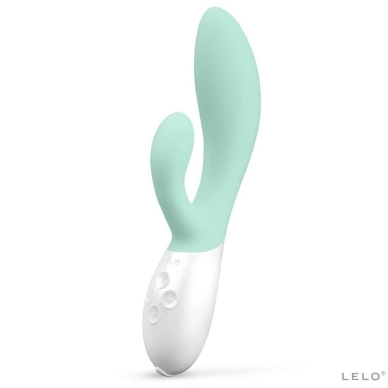 LELO Ina 3 - Massaggiatore doppio, colore verde alghe