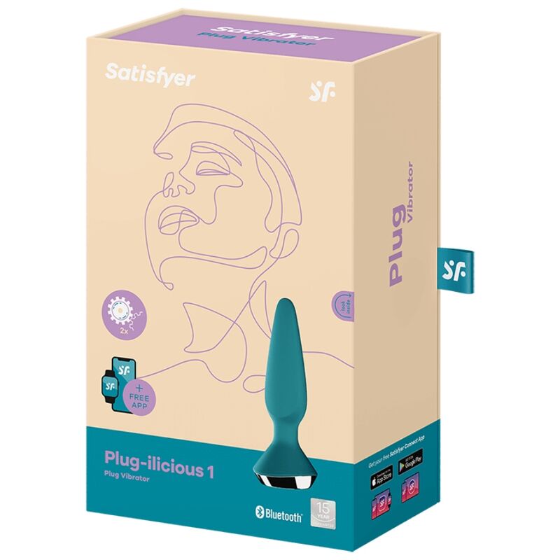 Satisfyer Plug Ilicious 1 Plug - Massaggiatore con telecomando - in mano per le dimensioni