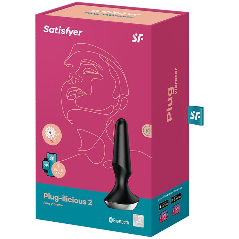 Satisfyer Plug Ilicious 2 Plug - Massaggiatore con telecomando - in mano per le dimensioni