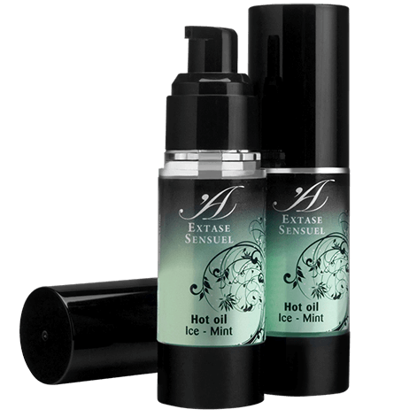 Extase Sensual Effetto Ghiaccio 100 ml - Olio da massaggio, kit da 3
