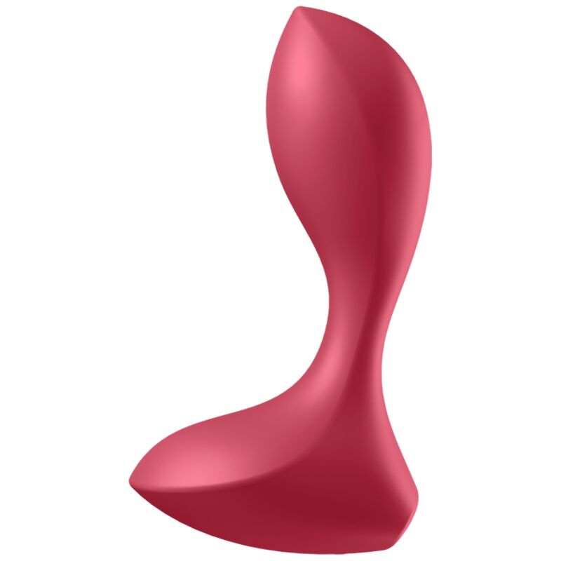 Satisfyer Spina - Accessorio intimo, colore backdoor lover rosso - vista laterale