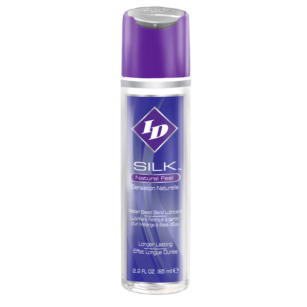 Id Silk Natural Feel 65 ml - Lubrificante, kit da 3 - vista laterale