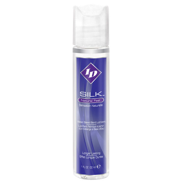 Id Silk Natural Feel 30 ml - Lubrificante, kit da 3 - vista laterale