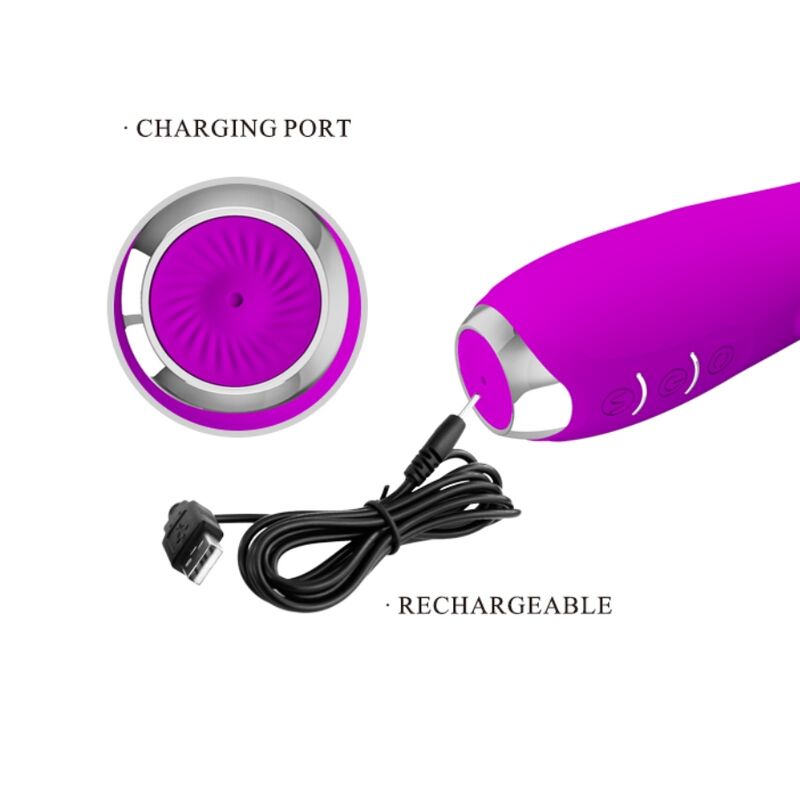 Pretty Love Molly - Massaggiatore rotante - nella confezione