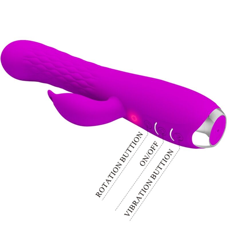 Pretty Love Molly - Massaggiatore rotante - in mano per le dimensioni